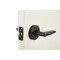 Sapphire Contra Collection Modern Matte Black Grade 3 Passage Hall/Closet Door Handle LS-CON10-BK - alternate 2